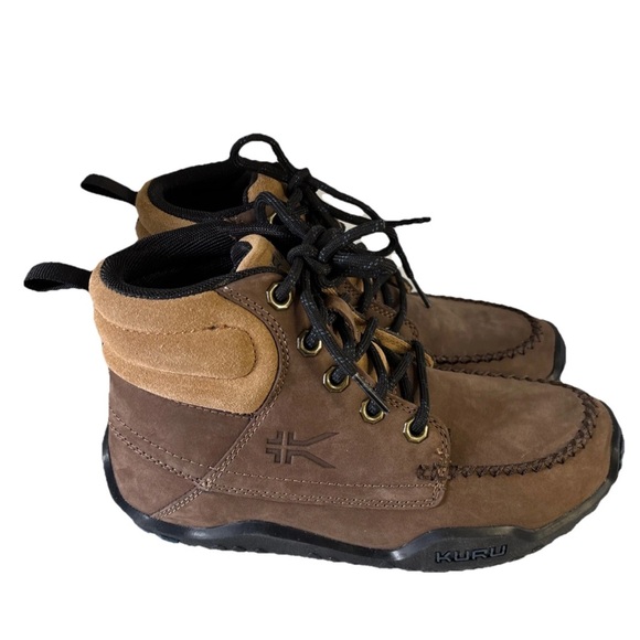KURU Quest Hiking Tan and Brown Leather Boots - 6.5 - Picture 3 of 8